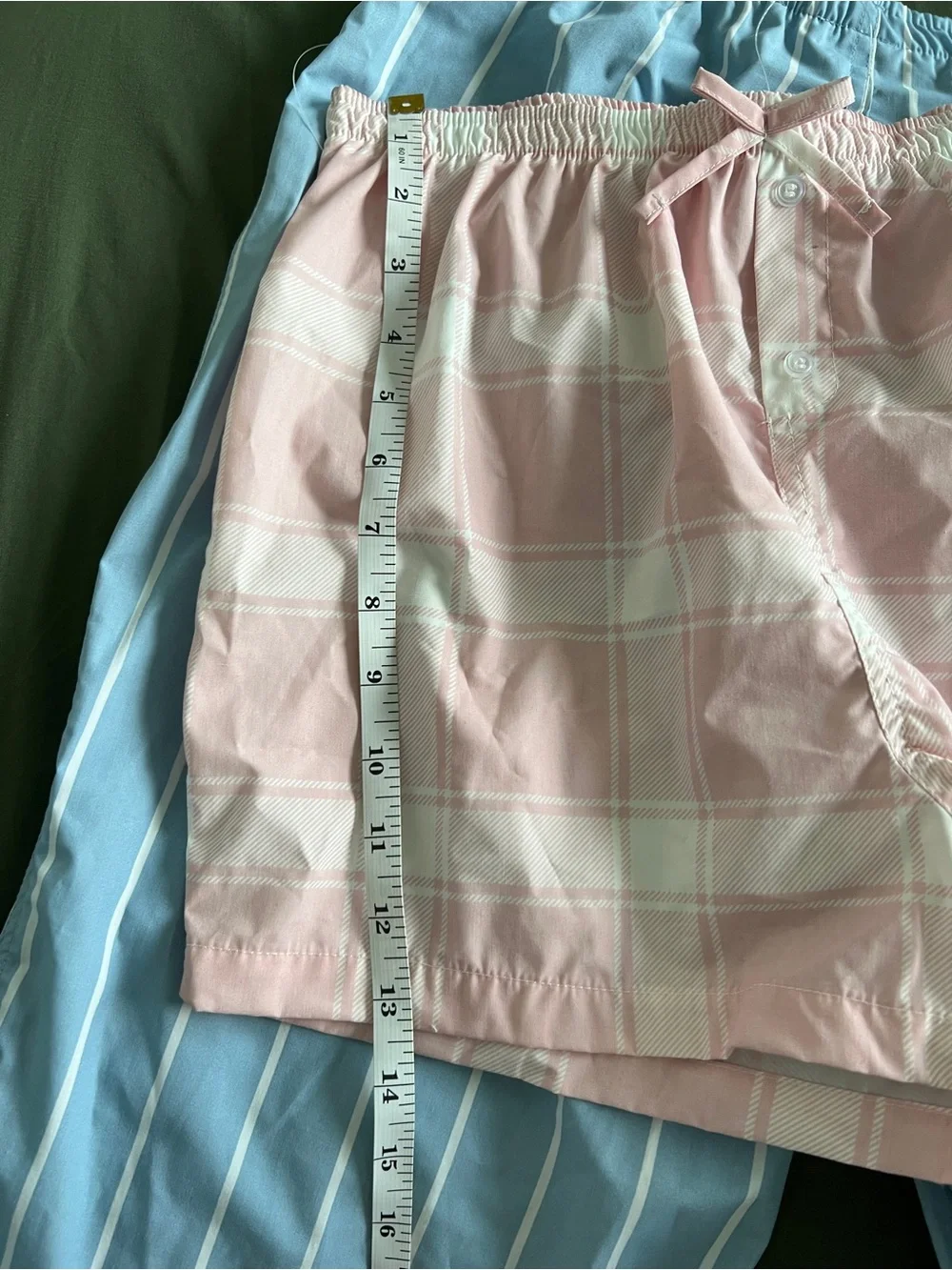Stella Tweed Girls Pink Sleep Shorts and Blue Sleep Pants Size 16